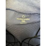 Moving Comfort  M/L Blue Pullover Athletic Tech Long Sleeve Shirt Pop Over Photo 4