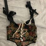 SheIn Floral Corset Top Photo 2
