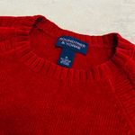 Roundtree & Yorke Vintage Y2k  Dark Red Chunky Long Sleeve Sweater Photo 1