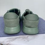 Kizik Lima Women 8.5 Sage Green Knit Hands Free Slip On Lace Up Sneakers Unisex Photo 4