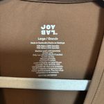 Joy Lab Women's Shirt Cropped Short Sleeve‎ Nylon Spandex  Crossover Back Large Photo 2