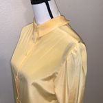 Jam California vintage yellow satin collared button Down shirt Size undefined Photo 3