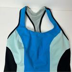 Lululemon  Cardio Kick Racerback Tank Top in Blue Aquamarine and Black Photo 8