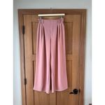 Halara Flex High Waisted Pocket Wide Leg Waffle Work Pants Rose Women’s Medium Photo 2