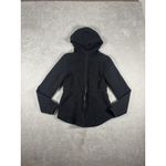 Varley  HOODED Anset Tie front jacket in Black Size S~VERY NICE Photo 2