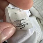 Nike Dri-FIT Sports Bra White Small S BV3636-100 Racerback Athletic Training Top Photo 4