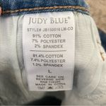 Judy Blue Women’s  Two Toned Bessie Color Block Frayed Shorts Size L Photo 6