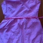 J.Crew  One Shoulder Pink Party Dress‎ Linen Blend Cocktail Size 8 Photo 5