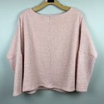 Eloquii  Sweater 18/20 Pink Off Shoulder Plush Fleece Soft Cozy Comfy‎ Womens Photo 4