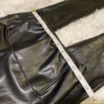 Wilfred Free Daria Pant High Waist Vegan Leather Legging in Black Medium Photo 2