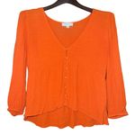 Be cool Orange Blouse Women’s Medium Photo 0