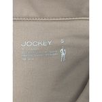 Jockey Womens Beige Split Neck Fitness Shirt Athletic Tops S Tan Photo 4
