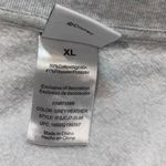 Disney  Minnie Mouse heather gray embroidered sweatshirt long sleeve top XL Photo 4