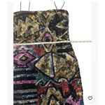 Reformation Mignon Holiday Party Dress Sequin Sparkle Glam Cocktail New years M Size M Photo 2