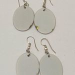 Vintage Porcelain Dangling Earrings Bundle Photo 8