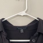 Universal Standard Aalto Liquid Jersey Polo Top (Black) - 00/0 Photo 1