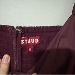 STAUD  Josephine Maxi Burgundy Dress Long Sleeve Size 10 Photo 5