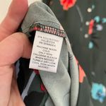 Loft ANN TAYLOR  Floral Breeze Shirt Dress Dark Green Multi Long Sleeve PETITE 2P Photo 10