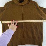Banana Republic  Medium M Sweater Fluffy Centers Brandy Brown Merino Wool Blend Photo 6
