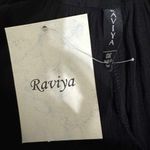 RAVIYA Criss Cross Maxi Dress Beach Swim Bathing Suit Cover Up Black NWT OS Size M Photo 6