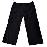 Patagonia Black Crop Pants Pockets Straight Leg Capri Hiking Outerwear Cargo 4 Photo 7