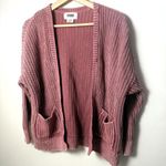 Y2K Victoria’s Secret PINK Chunky Distressed Open Pink Sun Washed Cardigan M Size M Photo 0