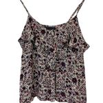 American Eagle Outfitters Women's Spaghetti Strap Cami Top Floral Size Small EUC Photo 0