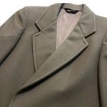 Vintage David Brooks Ltd Tan Taupe 100% Wool Blazer size 6 Light Academia 80s Photo 8