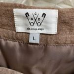 *HP!* Six Crisp Days leather moto mini skirt Size L Photo 6