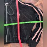 Playboy  Black Hoodie with Pink Stripes Photo 3