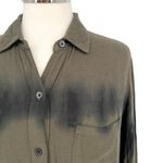 Rails  Hunter Olive Black Waves Button-Down Shirt Womens Size Small Photo 2