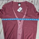 J.Crew  Women's Merino Wool Silk‎ Cotton Sequin Cardigan Sweater S Photo 5