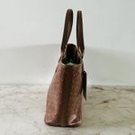 Michael Kors  Jodie Luggage Brown Tan Logo Print Small Tote Bag Photo 4