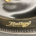 Bailey Vintage Western Hat Double XX Fur Blend Black size 6 5/8 Cowgirl Rodeo Photo 10