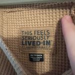 American Eagle  Waffle Big Hug Sweatshirt Photo 1