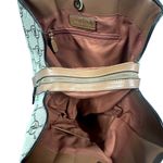 Adrienne Vittadini  Signature Collection Neutral Jacquard Hobo Handbag Purse Photo 6