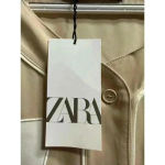 ZARA NEW  Satin Effect Embroidered Jersey Shirt | Women’s S Varsity Photo 6