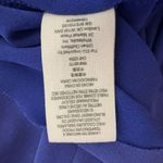 Free People Cupro Mini Dress Women's Small Blue Sleeveless V-Neck Vacation Flowy Photo 14