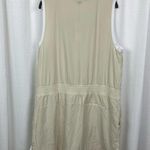 Calia Beige Light Sand Sleeveless Zip Mock Neck Golf Mini Dress Sz.1X NWT Tan Photo 10