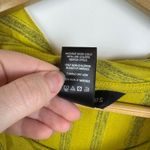 Ali Miles Striped Cowl Neck Tunic‎ Top Sz Medium Mustard Yellow Artsy Boho Comfy Photo 6