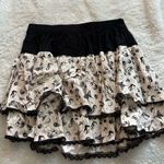 Thorn & Fable Graphic Black and White Layered Skirt Size undefined Photo 2