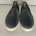 LOGO By Lori Goldstein  Shoes Slip On Mesh Vicky Double Goring Black Size 7.5M Photo 2