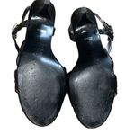 Mootsies Tootsies ✨ Mootsie Tootsie Women's Black Satin Strappy Sandals✨ Photo 3