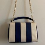 Kate Spade Carlyle Striped Medium Shoulder Bag Blue & White Photo 8