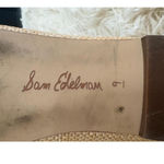 Sam Edelman  Woven Straw Pointed Toe Ballet Flats Beige Shoes Size 9 Timeless Photo 7