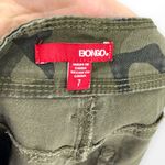 Bongo 00s Vintage Green Camouflage Low Rise Shorts Photo 4