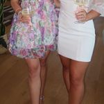 Floral Organza Poofy Dress Multi Size 4 Photo 2