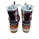 Sorel  Tivoli Plaid Waterproof fleece lined women’s Boots. Size 6 Photo 4