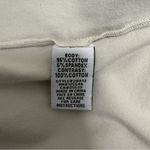 Habitat  Putty Grey Off White One Button Asymmetrical V Neck Slub Inserts Jacket Photo 10