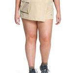 The North Face Paramount Plus Womens Skort Gravel Beige Size 16W Photo 0
